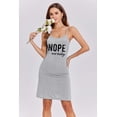 thumbnail image 3 of Ekouaer Women's Nightgown Chemise Sleepwear Rib Knit Nightwear Soft Lingerie for Women, 3 of 6