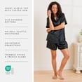 thumbnail image 5 of Fishers Finery Women's 100% Mulberry Silk Pajama Set; Button Front (Red, S), 5 of 6