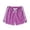 Purple, variant on REDARER Kids' Casual Shorts Contrast Trim Elastic Waist Drawstring Lightweight Summer Beach Sports Shorts,12-13 Years