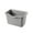 Grey, variant on Jierger Hanging Kitchen Waste Bins Over Cabinet Garbage Bowl Holder Trash Containers for Bedroom Bathroom Kitchen for Collecting Food Scraps and Compost