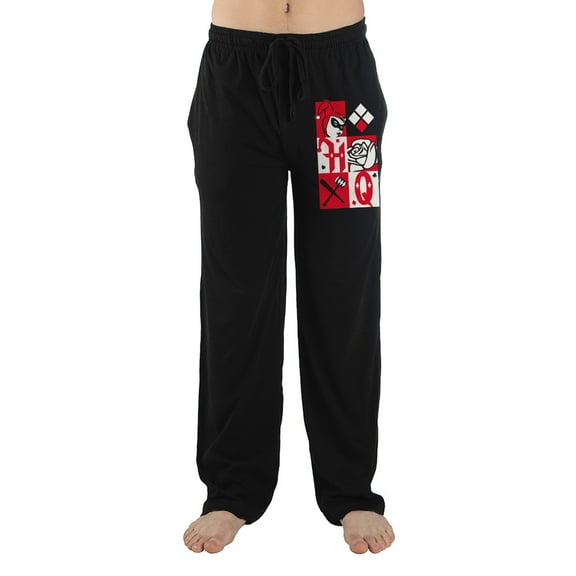 Harley Quinn Classic Artwork Sleep Pajama Pants-S