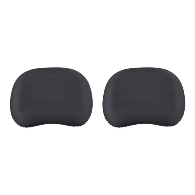 Thinsony Easy Setup And Durable Portable Camping Travel Pillow For Camping And Hiking black 2Set