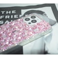 thumbnail image 4 of iPhone 14 Pro Max Bling Glitter Case,Luxury Shiny Diamond Crystal Rhinestone Sparkly Jewelled Gemstone 3D Handmade Clear Cover Case for Women Girls with iPhone iPhone 14 Pro Max 6.7'', 4 of 10