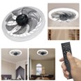 thumbnail image 1 of Ventilador de techo Bsvklp con control remoto y LED, 1 of 9