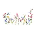 thumbnail image 6 of Flowers Wall Decals Vinyl Summer Flowers Wall Stickers Removable Floral Wall Murals Peel and Stick Colorful Flower Wall Decor for Girls Bedroom Living Room Nursery, 6 of 7