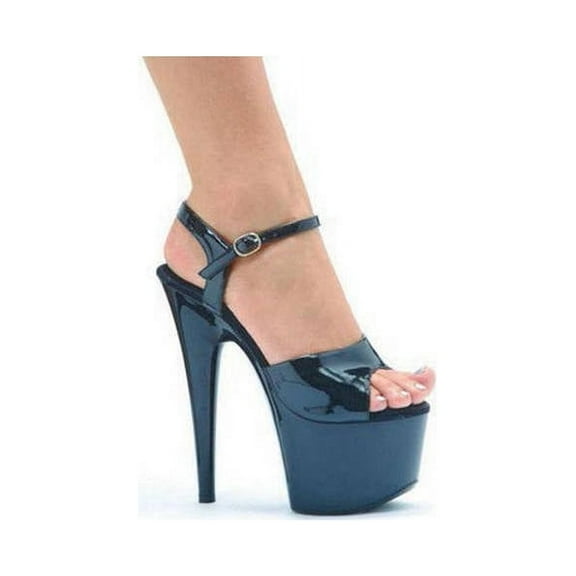 7 Inch Pointed Stiletto Sandal Women'S Size Shoe With Ankle Strap
