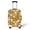 Vintage Retro Floral Print, variant on HELLHERO Polyester Ammonia Suitcase Protector Baggage Cover for Travel Elastic Anti Pollution Anti Fade, Tropical Floral Print
