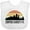 AA-White, variant on Inktastic Corpus Christi Texas Skyline Retro Boys or Girls Baby Bib