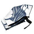 thumbnail image 6 of ALAZA Tropical Flower-t5 UPF 50+ Compact Folding Umbrella for Rain Travel Umbrella Packable, 6 of 8