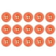 thumbnail image 4 of Botones de resina color caramelo 4 agujeros decoración hecha a mano para niños para manualidades de costura DIY 100 Piezas kenally HA7573-03B, 4 of 6