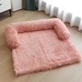 thumbnail image 2 of Square Dog Bed Fluffy Plush Dog Mat For Furniture Protector With Removable Washable Cover For Large Medium Small Dogs And Cats, 2 of 2