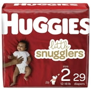 Huggies Little Snugglers Diapers, Size 2, 29 Count