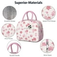 thumbnail image 4 of Reusable Floral Lnsulated Lunch Bag for Women & Men-Leakproof Water-Resistant Cooler Tote,Large Capacity(10.6x8.7x6.3in)for Work,Office,Travel,Picnic,Beach., 4 of 7