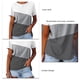 thumbnail image 2 of Camiseta con cuello redondo,Camiseta con cuello redondo,Camiseta de manga corta para mujer,Camiseta informal de manga corta,elegante y moderna, 2 of 4