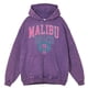 thumbnail image 5 of Sudadera con capucha retro desgastada con estampado de Malibu Beach 73 Usa City para hombre, ropa cálida y suave, sudadera holgada a la moda, sudadera 100 % algodón, 5 of 5