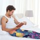 thumbnail image 5 of Balery Hip-Hop DJ Dolphin Pantalones de pijama para hombre, pijama ultraligero, pantalón de descanso-X-Large, 5 of 6