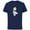 Navy, variant on Frozen Olaf Warm Hug Boys' T-Shirt - Short Sleeve Cotton T-Shirt for Adults - Customized-White