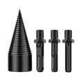thumbnail image 1 of 3 pcs Wood Splitter Firewood Drill Bit, Firewood Drill Bit Wood Splitter, Screw Cone Driver Log Splitter, Firewood Kindling Splitter Screw for Household Electric Drill (42MM), 1 of 5