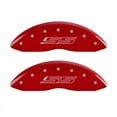 thumbnail image 2 of MGP Caliper Covers 14036SSS5RD SS Logo - Red Powder Coat - SS - Set of 4 Fits select: 2010-2011 CHEVROLET CAMARO SS, 2012-2013 CHEVROLET CAMARO 2SS, 2 of 4