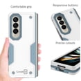 thumbnail image 5 of CoverON For Samsung Galaxy Z Fold4 / Fold 4 Phone Case, Military Grade Heavy Duty Rugged Cover Grip, White, 5 of 10