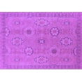 thumbnail image 1 of Ahgly Company Indoor Rectangle Oriental Purple Traditional Area Rugs, 2' x 3', 1 of 4