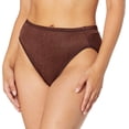 thumbnail image 4 of Women's Vanity Fair 13108 Illumination Hi-Cut Brief Panty (Cappuccino 8), 4 of 6