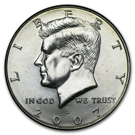 2007-D Kennedy Half Dollar BU