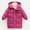 Hot Pink, variant on Kids Winter Coat,Baby Girls Puffer Coat Mid-length Hooded Jacket Long Sleeve Light Winter Coats For Kids Boys Winter Jacket Little Boys Girls Clothes