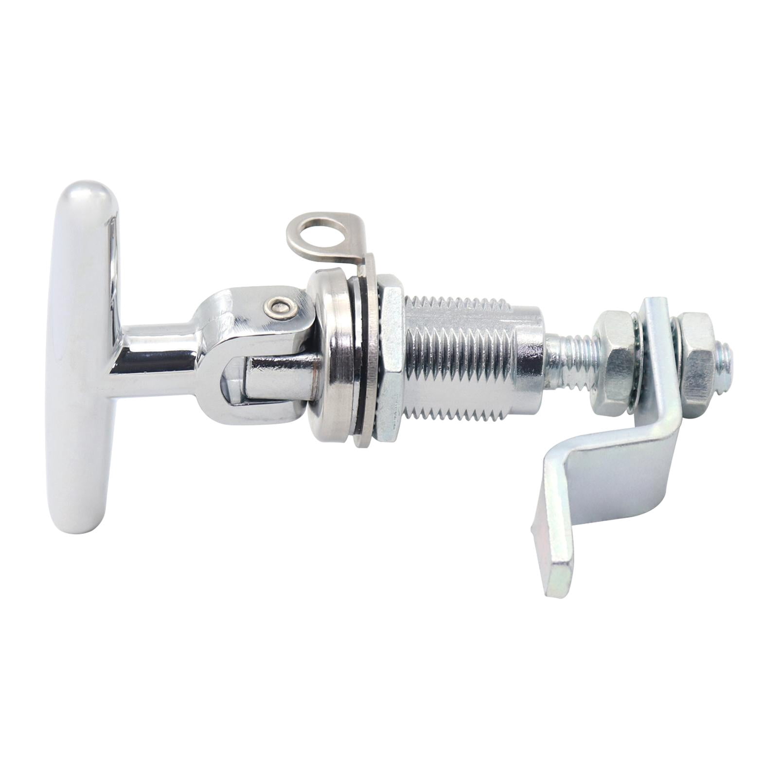T Handle RV Door Lock, Latch Lock Accessories, Professional Folding Handle, Zinc Alloy for Shop Cabinets Office Vehicles