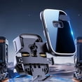 thumbnail image 4 of Car Air Vent Phone Holder, ABS Plastic, Firm Clamping, One-Click Install, Compatible with Most Cars/Phones, Navigation Support, 4 of 6