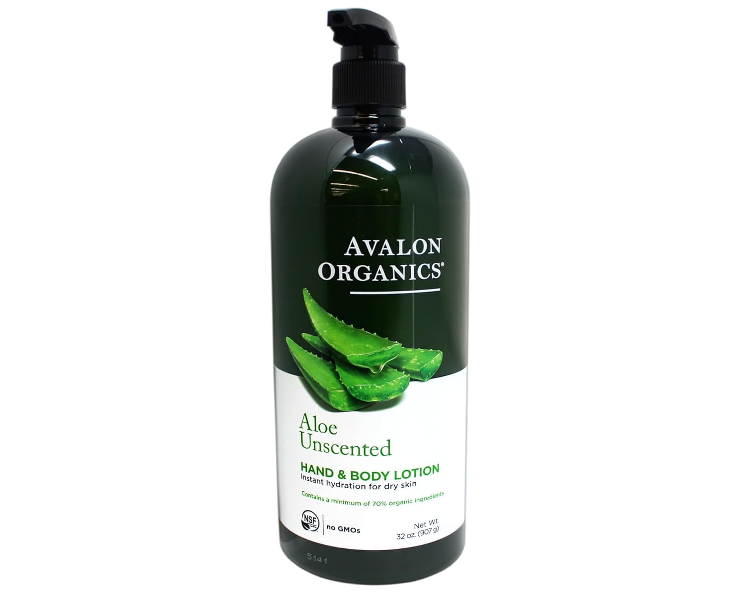 Avalon Organics Hand & Body Lotion, Aloe Unscented, 32 Oz - Walmart.com
