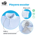 thumbnail image 2 of Playera Tipo Polo para Niños-niñas, Escolar/Casual , Tallas 4-16 (Pack x1 pza) WWCS TEXTILES Casual /Escolar /Sport, 2 of 6
