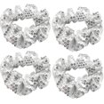 thumbnail image 1 of Paquete de 4 pulseras de lentejuelas brillantes para fiestas de pijamas, coleteros para el pelo, coleteros elásticos para el pelo, lazos para el pelo, accesorios para el pelo, espectáculos, rendimient, 1 of 5