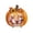 styleD, variant on Halloween Pumpkin Wooden Display Stand 11 Inch Tabletop Decoration, Tool-Free Triangular Support Creates Stable Seasonal Accent, Halloween Party Decor for Home Store Shelf Mantel Counter