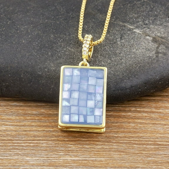 Christian Jesus Openable Necklace For Women Men 14K Yellow Gold Chain Choker Religion Put Photos Jewelry Prayer Baptism Gifts