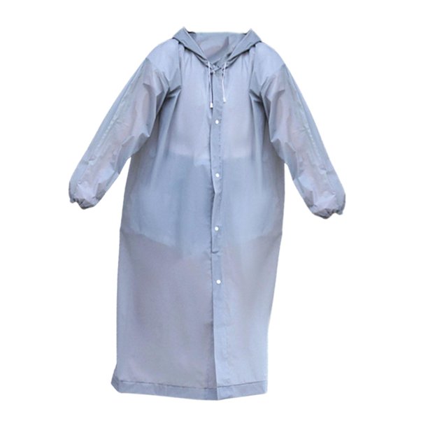 Chubasquero para adultos, capa de lluvia con capucha, impermeable