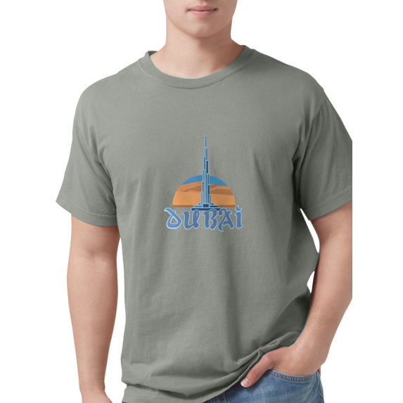 CafePress - Burj Khalifa Dubai T Shirt - Mens Comfort Colors® Shirt