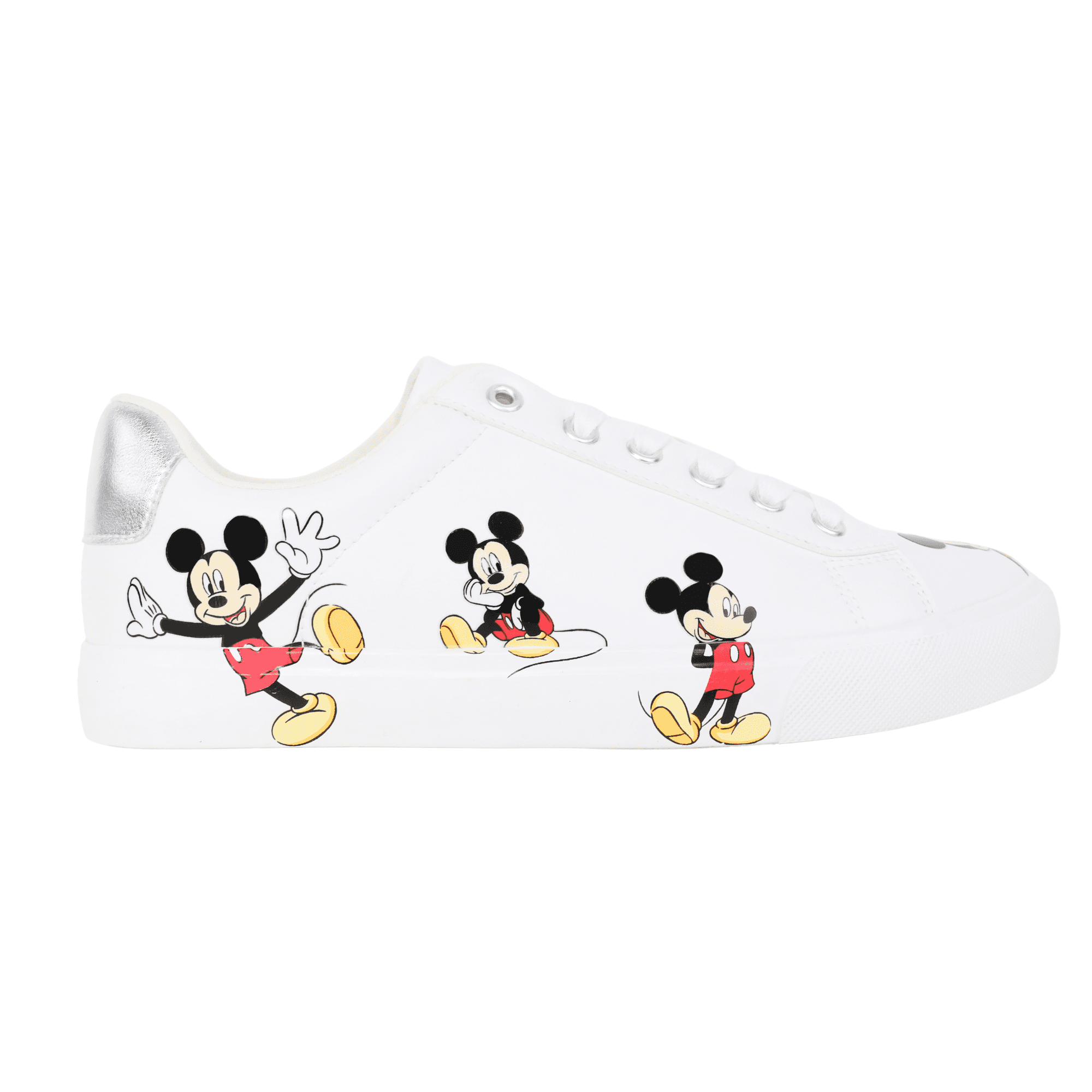 Disney Mickey Mouse Unisex Women's Retro Court Sneaker