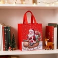 thumbnail image 5 of Bolsas navideñas coloridas, bolsas impermeables de tela no tejida para comestibles, bolsas para dulces, bolsas de embalaje de tela no tejida, adornos navideños, regalos navideños, decoraciones navideñ, 5 of 5