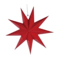 thumbnail image 4 of Adorno colgante de estrella grande 3D, decoración navideña creativa, decoración colgante de estrella grande de 30 cm para vacaciones de cumpleaños Rojo, 4 of 8