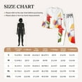 thumbnail image 4 of Salouo Summer Gnome Pattern Women's Pajamas Set Long Sleeve Button Down Sleepwear Soft Pj Lounge Sets for women 2 Piece Pjs Set with Long Pants-Large, 4 of 7