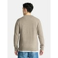 thumbnail image 3 of No Boundaries Crewneck Sweater with Long Sleeves, Men's, 3 of 4