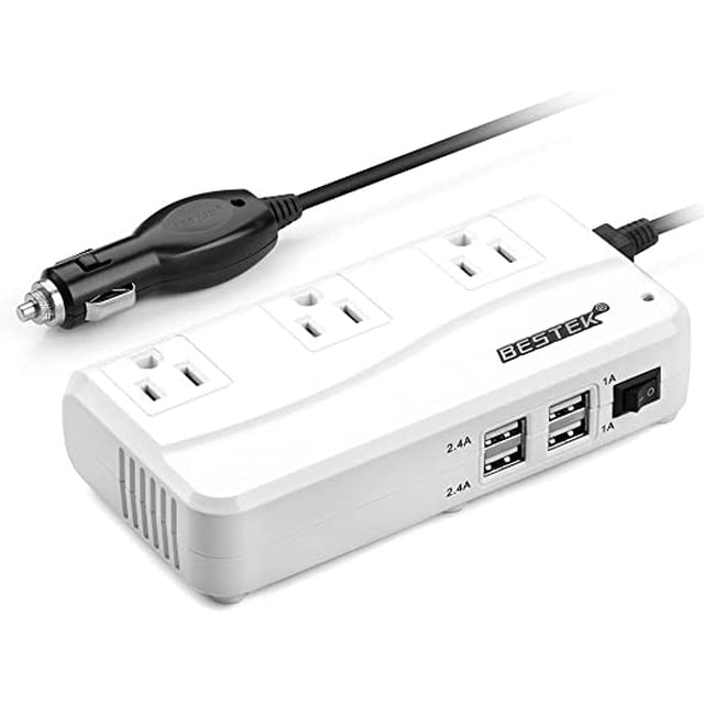 Inversor de potencia BESTEK 200 W Adaptador para auto MRI2011GU 200W