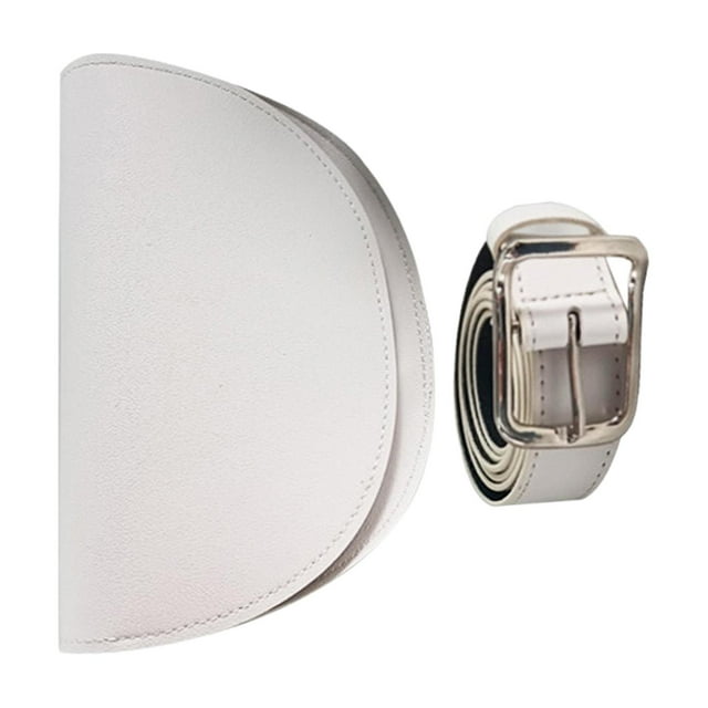 koolsoo Sac de Télémètre de Golf Pochette Compacte en PU Sac de Rangement Accessoire de Golf Blanc
