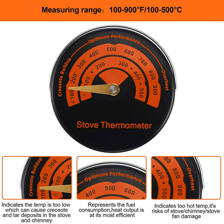 Stove Top Thermometer - Magnetic 