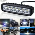 thumbnail image 2 of Car LED Work Light Light Bar Spot Flood Worklight 12V 18W For Bright White Lighting for Truck Tractor Offroad Vehicle 4Pc/2Pc/1P ,Powerful and Stable Light, 2 of 7