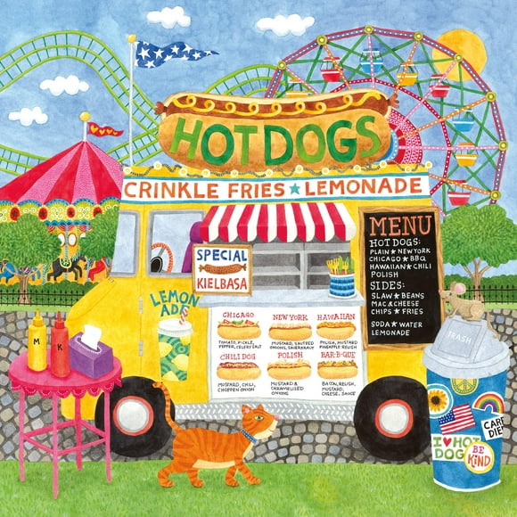 Ceaco - Food Trucks - Hot Dog Truck II - Casse-Tête de 500 Pcs