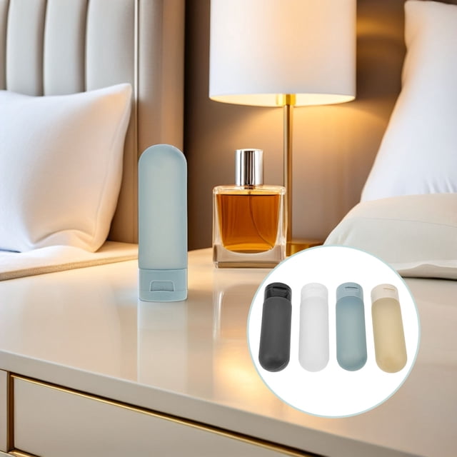 unbranded 12Ud Frascos Para Viaje Ideales Para Lociones Y Líquidos Con Seguro Antigoteo