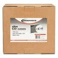 thumbnail image 6 of Cd/dvd Slim Jewel Cases, Clear/black, 100/pack | Bundle of 10 Packs, 6 of 6