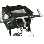 Pet Life  'Fur-Cycle' 2-in-1 Bicycle Bike Attachment Soft Folding Fashion Travel Pet Dog Carrier Crate